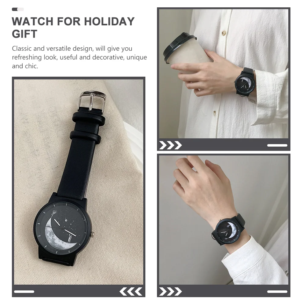 

Astronaut Watch For Women Men Band Watches Gift Display Classic Durable Chic Style Unique Simple Versatile Elegant Safe
