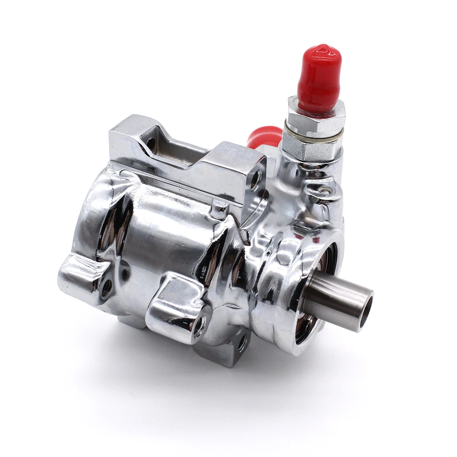 Bomba de direção hidráulica Chrome para Chevrolet GM Saginaw TC Tipo 2, Acessórios de substituição do carro, Novo, 1980-2001, 1Pc