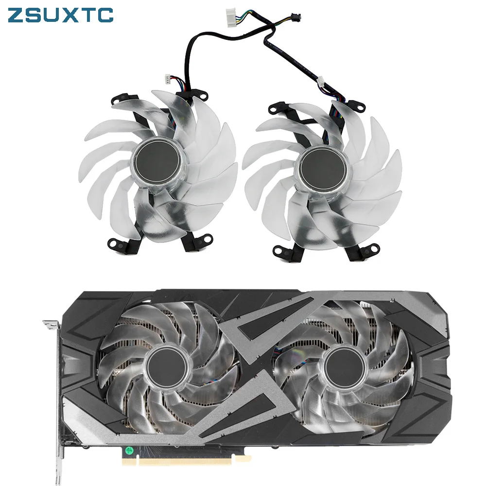 Ventilador de Placa Gráfica de Vídeo Gfy10015h12spa 102 mm para Galaxy Rtx 3060 3060ti 3070ti ex Rtx3060ti Rtx3070 3070