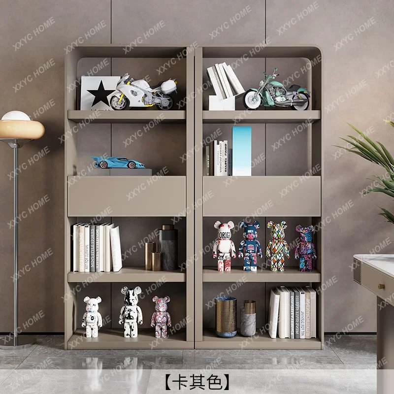

Minimalist bookcase Home study Combination bookshelf Storage cabinet Standing cabinet Display cabinet