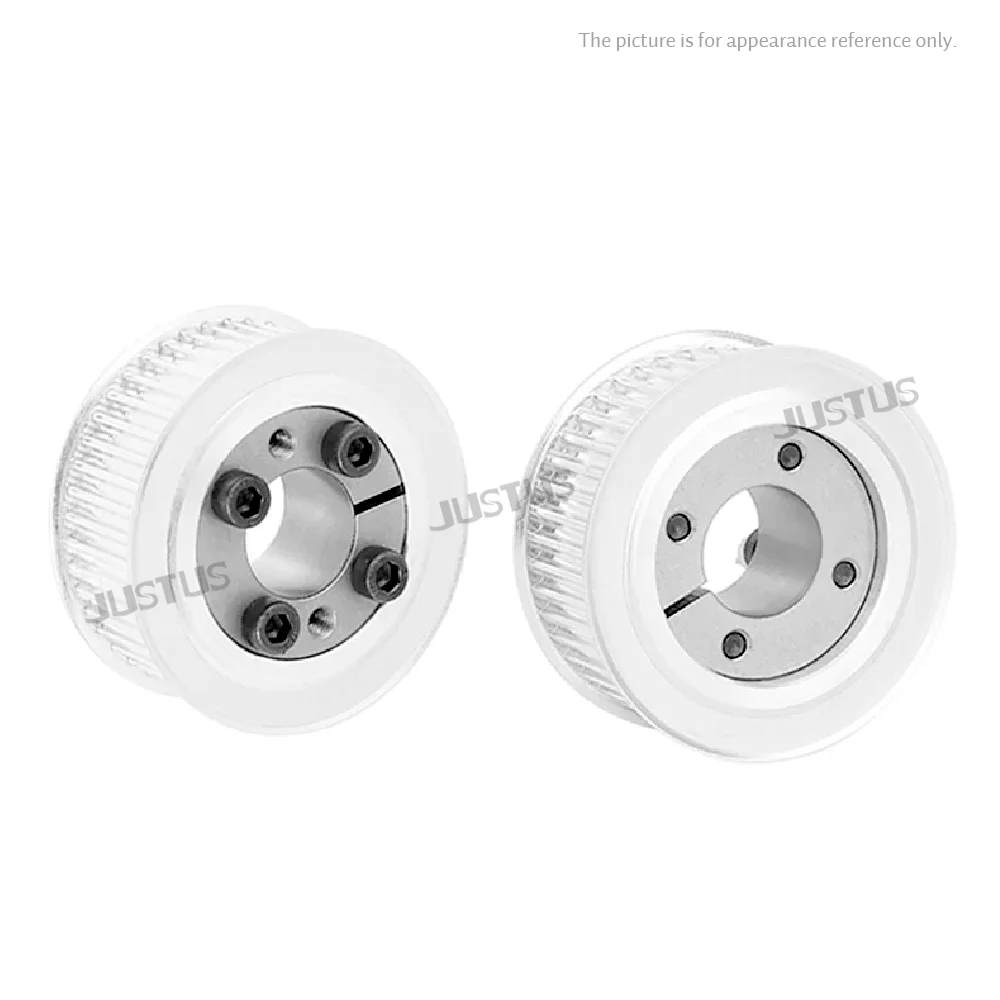 Imagem -03 - Htd Sincronismo Polia para Correia Largura Keyless Bucha Furo 5m 50t 60 Dentes mm mm mm mm 10 mm 11 mm 12 Milímetros 14 Milímetros 15 Milímetros 20 Milímetros 25 Milímetros