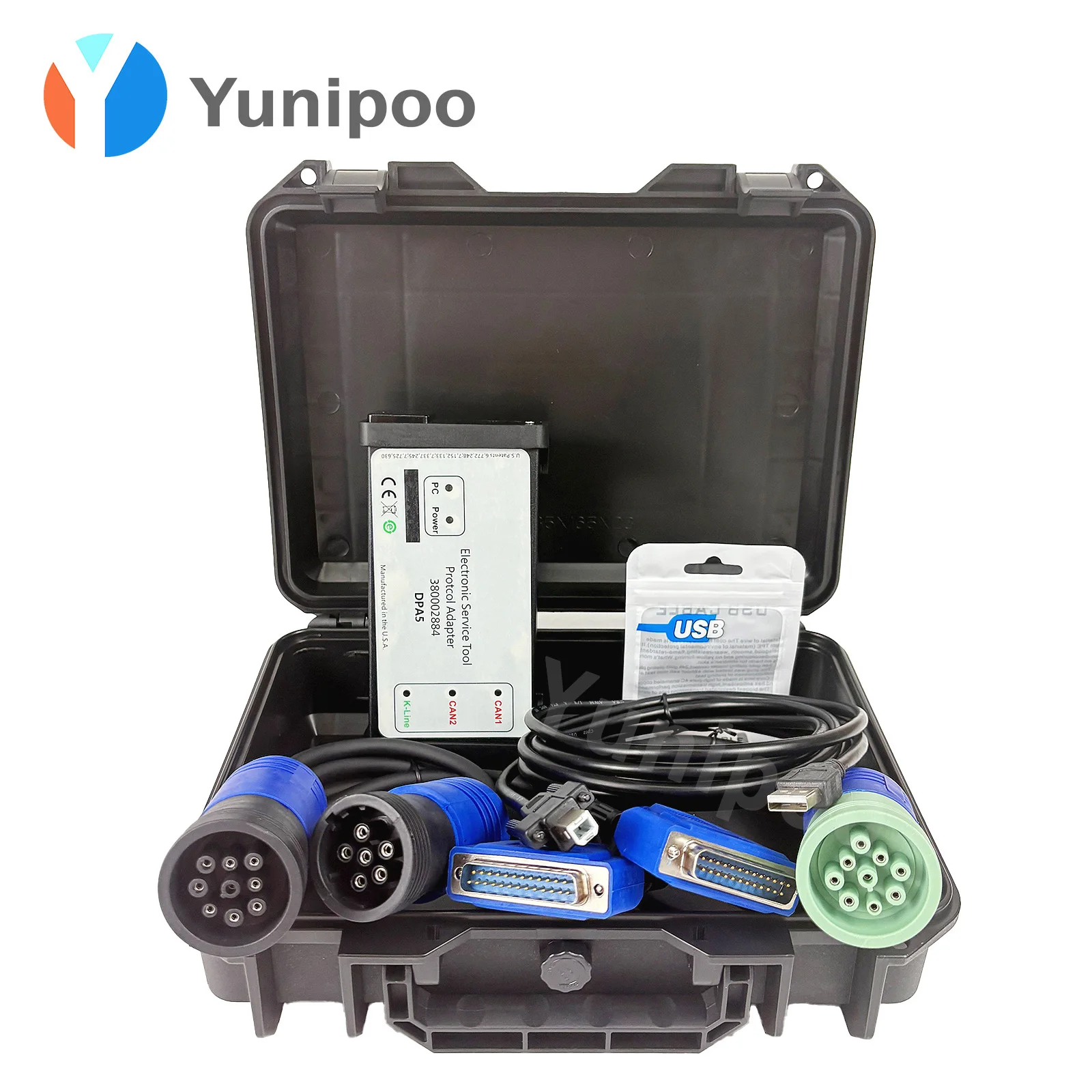 

The latest DPA 5 V8.6/ v9.12diagnostic tool J2534 direct programming device is suitable for truck diesel agricultural engines