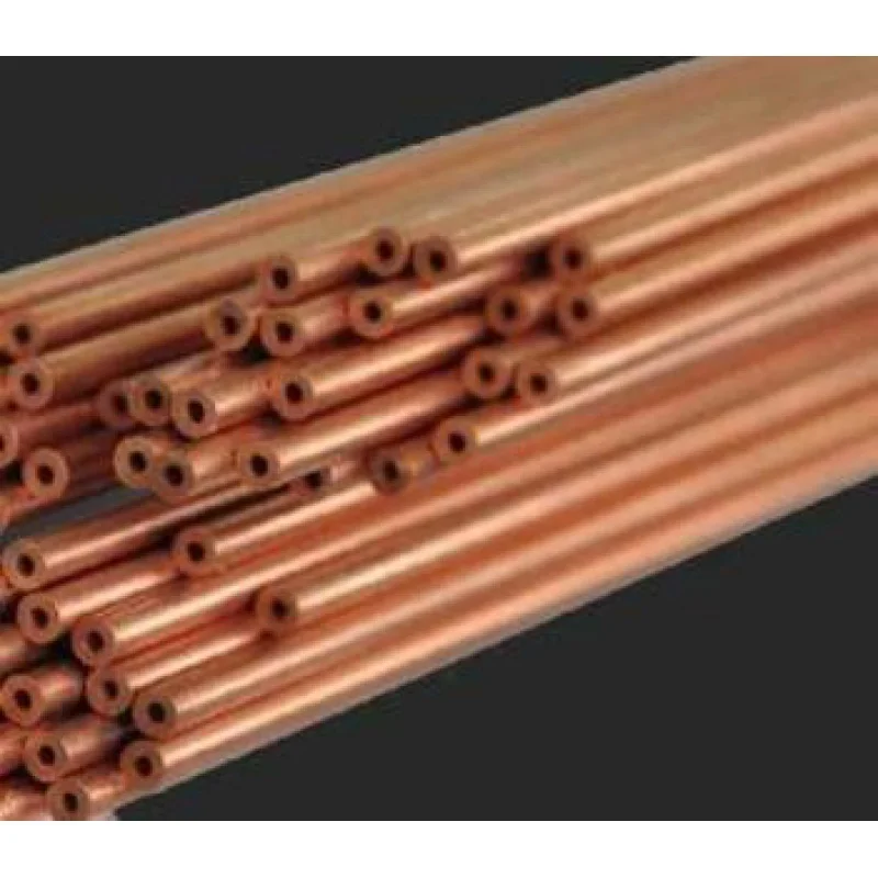 Brass pipe,Copper pipe,Electrode tube Dia 0.3mm to 1.0mm Length 400mm,Single hole Drill tube for Drilling Machine