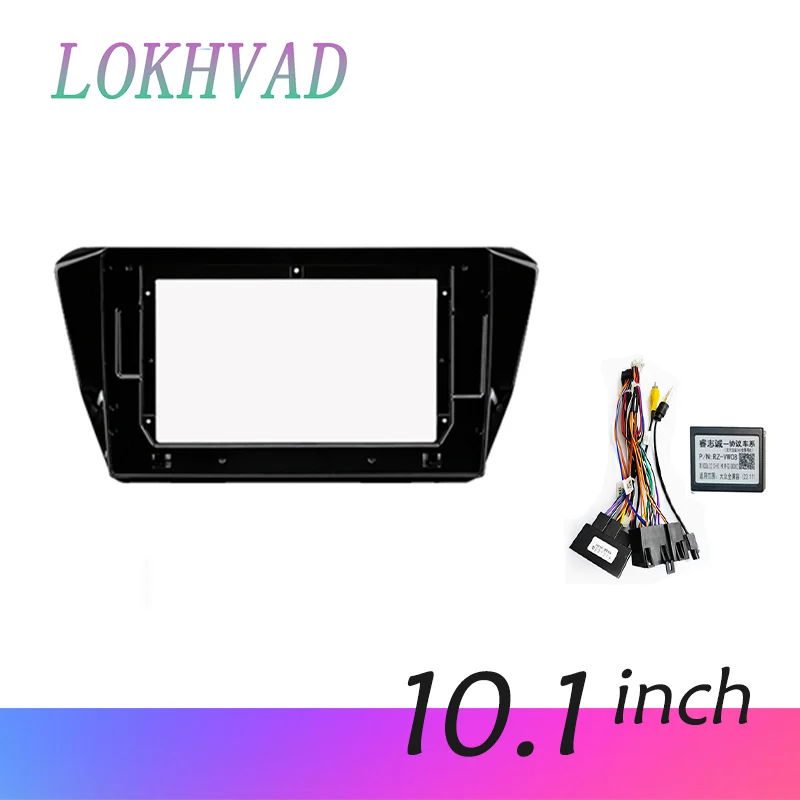 

Car Android Radio Frame For Skoda Superb 3 2015 2019 10.1 inch 2DIN Fascia Stereo Panel Harness Wire Canbus Box Cord