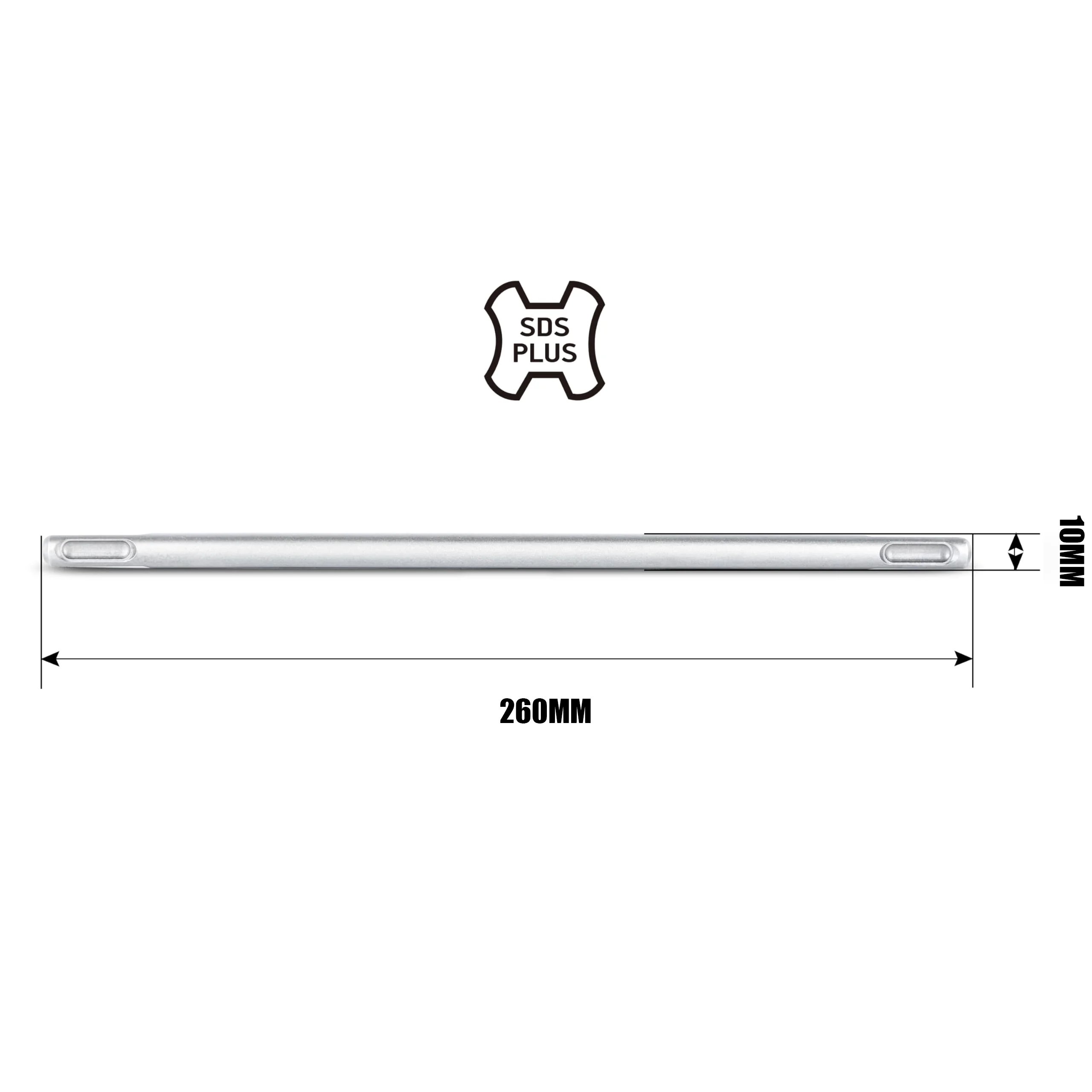 SDS PLus To SDS Plus Mount Connector Suitable For Drill Extensions, SDS PLUS Hammer Drills, And Tools Wit SDS PLUS Holder
