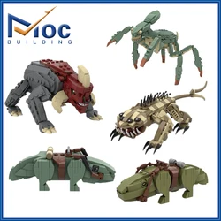 Star Movie Military Series Reek Acklay Nexu Dewback Beast Model Building Block DIY Monsters Assemble Bricks Toys MOC-113817