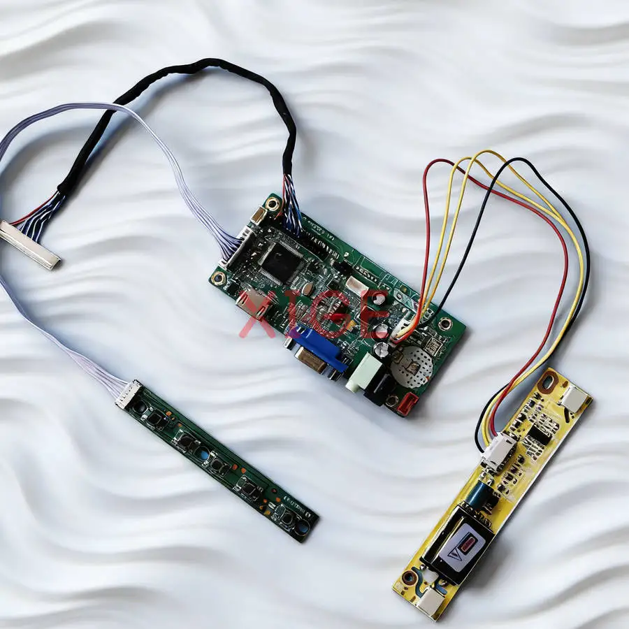 

LCD Display Drive Controller Board Fit QD15XL11 LP150X12 QD15XL15 B150XN05 1024*768 1024x768 2-CCFL VGA+HDMI 30 Pin LVDS Kit DIY