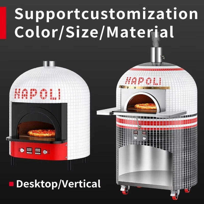2026 New FL Italian Style Commercial Electric Kiln Pizza Oven for Bakery Use with BBQ Grill Features Customized