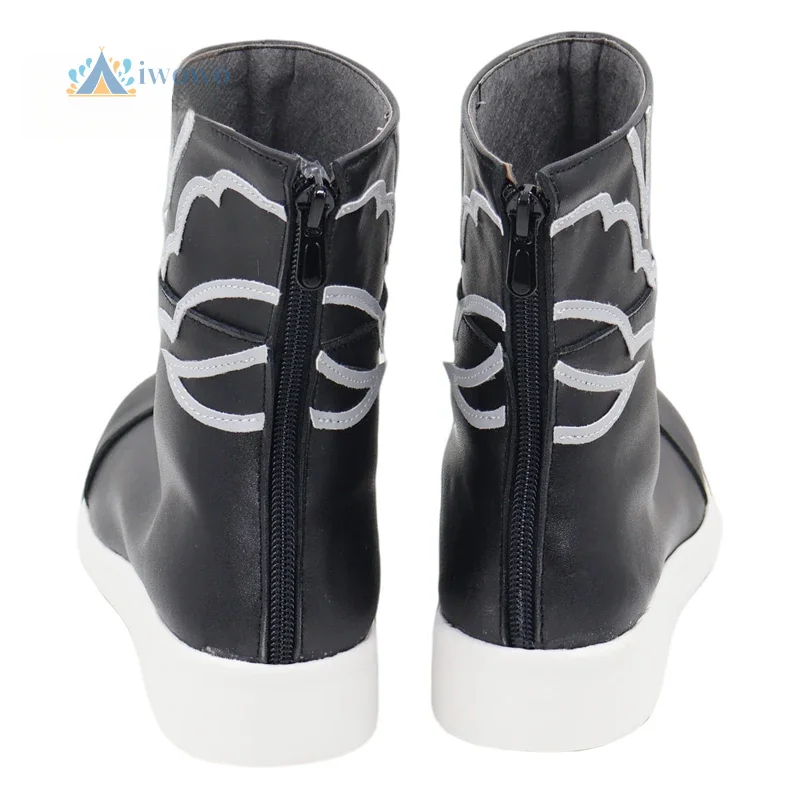 Honkai Star Rail Dan Heng Cosplay Shoes Black Custom Made Boots view 4