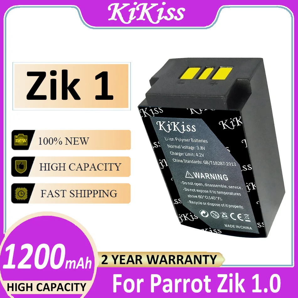 

Battery 1200mAh For Parrot Zik 1/1.0 One zik1 Bateria