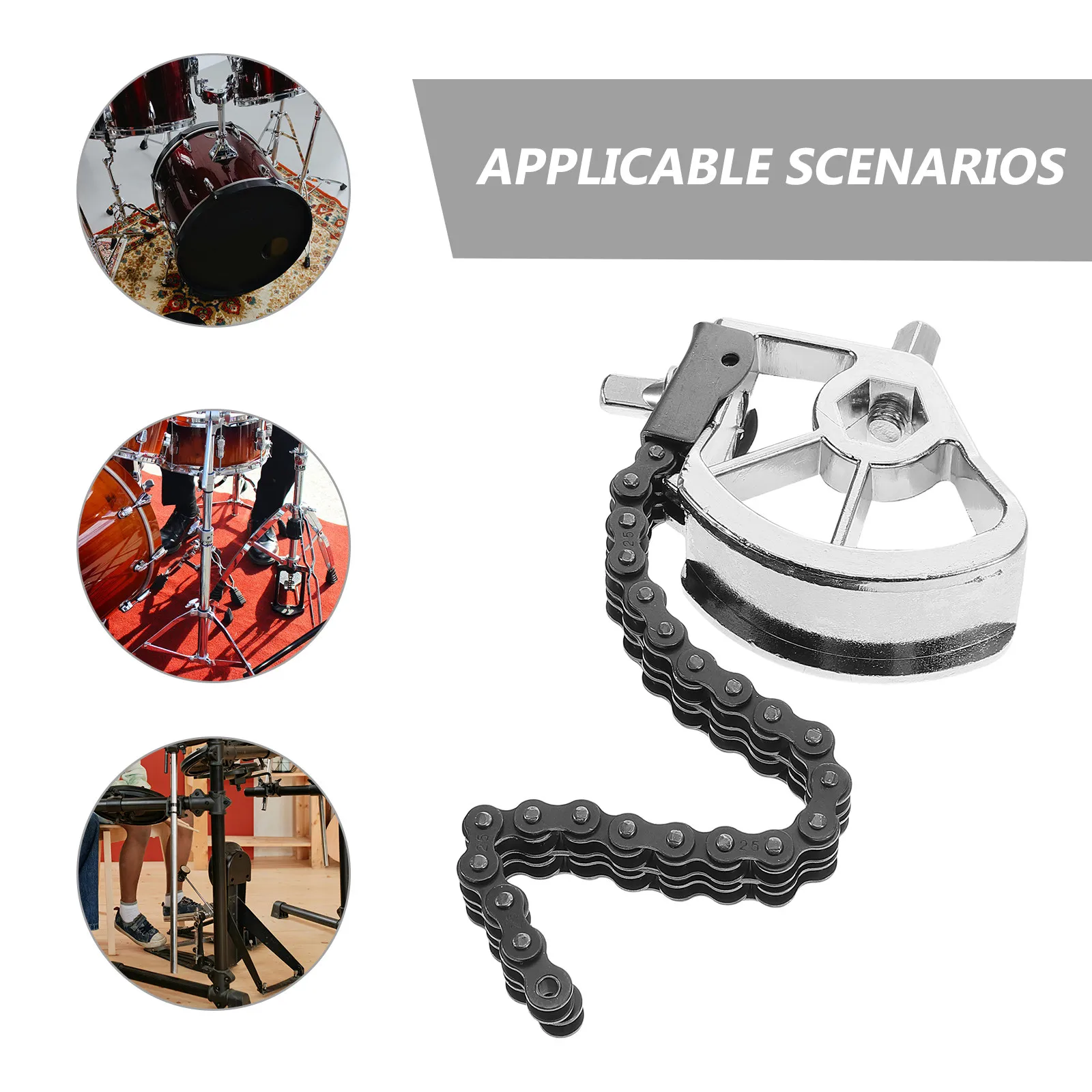 Peças de Reposição para Cajon: Pés de Cajon, Pedal de Bumbo Duplo, Protetor de Aro Duplo, Preamp Preto, Espora, Bumbo Duplo