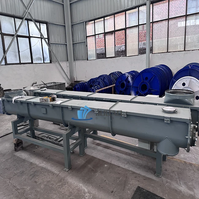 Stainless Steel U Type Screw Auger Conveyor for Cement Powder Granular Material Conveying