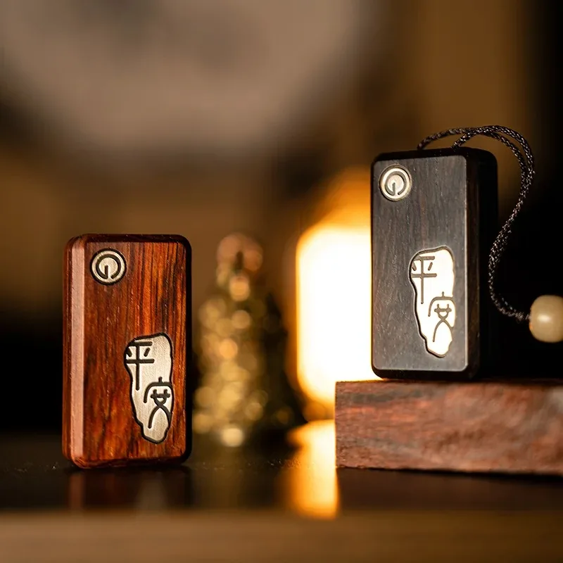 

GDEDC Amulet Peace and Blessing Amulet2.0 Механический нажимной слайдерEast Африканский черный палисандр Настольные гаджеты Стресс Непоседа Настольная игрушка
