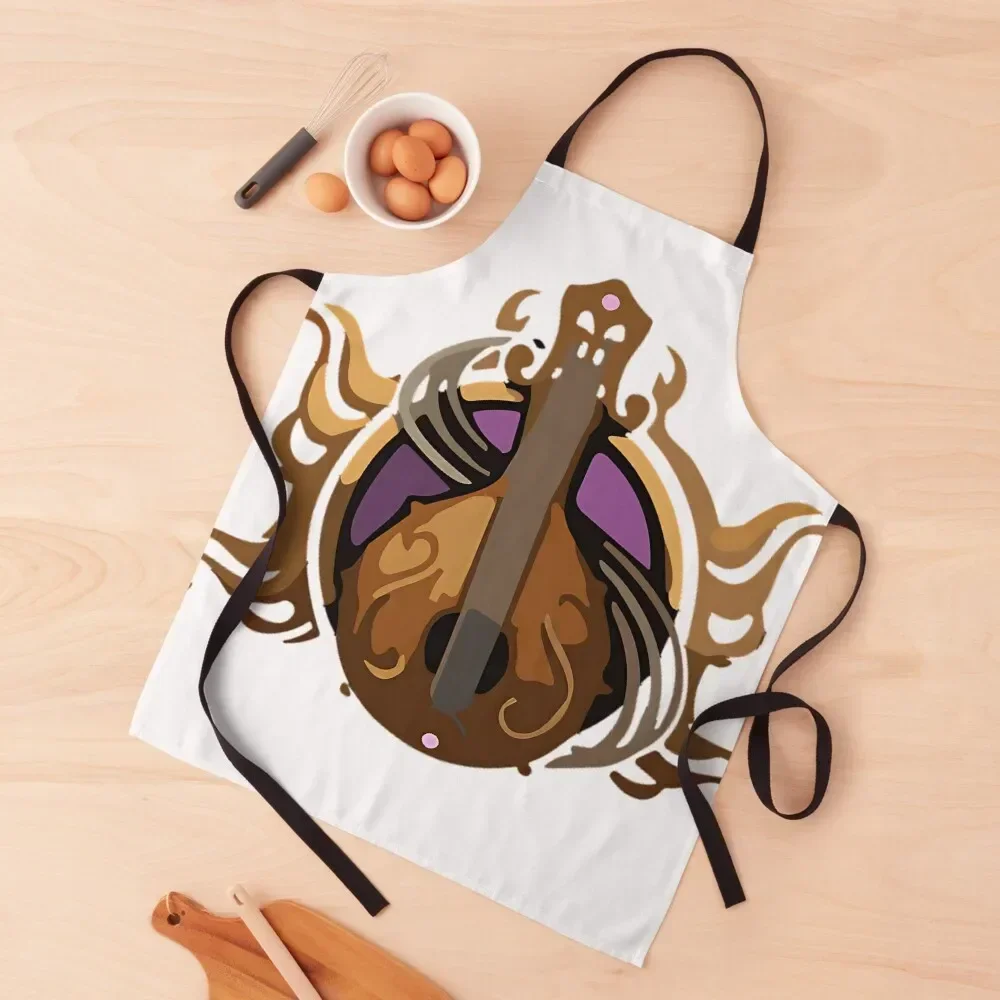 

BG3 Bard Badge Apron Chef jacket men Things For The Home professional kitchen Women's Home Clothes Apron