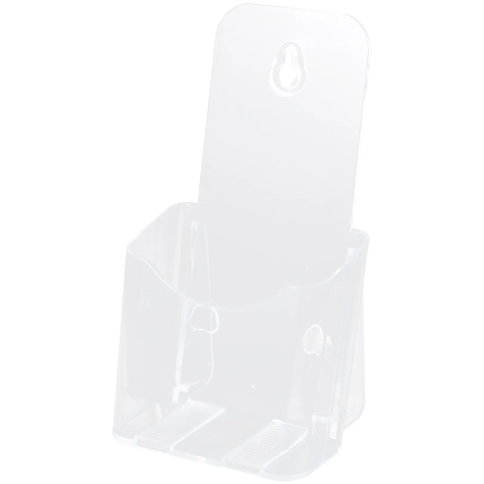 Desk Document Holder Catalog Shelf Display Plastic File Organizer Book Stand Rack Wall Mounted