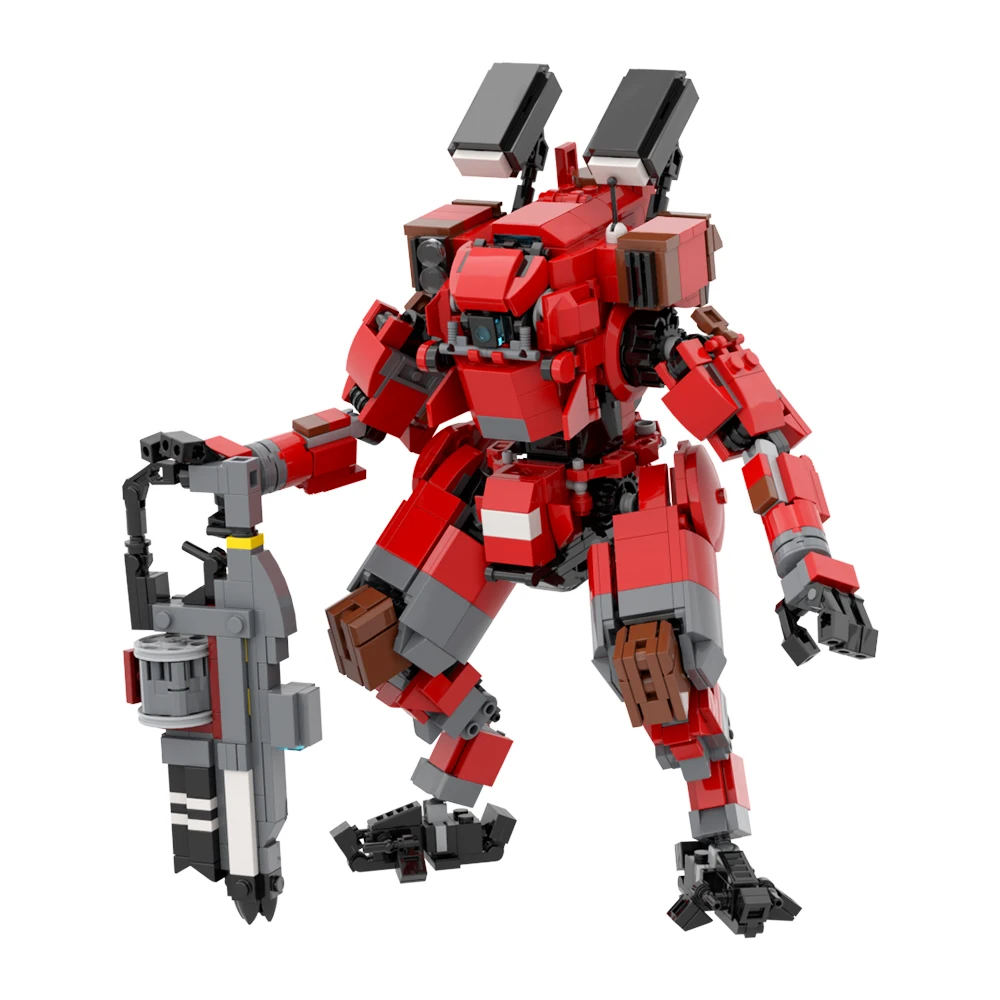 MOC Game Titanfallsed Vanguard-class Titan MOB-1316 Titan Mecha Robot Building Blocks Machinery FS-1041 Toys For Children Gift