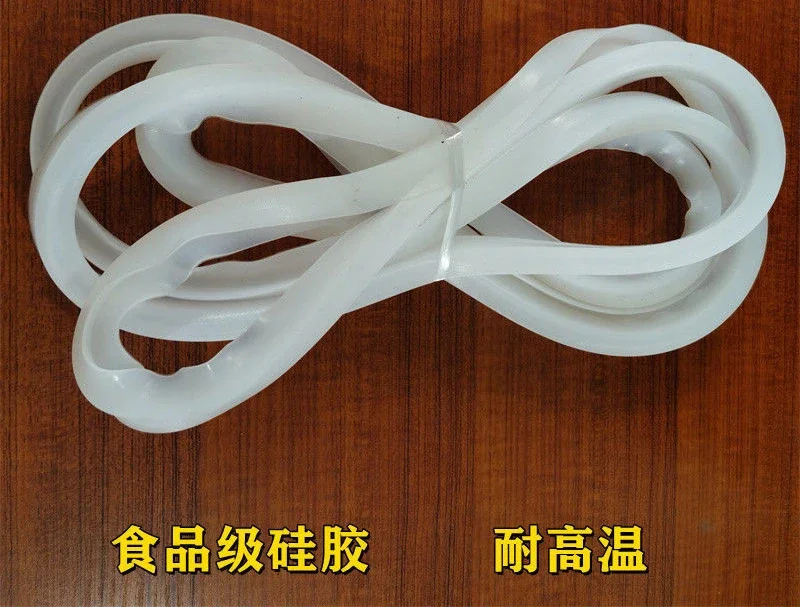 

Food sterilization pot sealing ring 14.5 wide 20 deep V-shaped inflatable high temperature resistant silicone pad