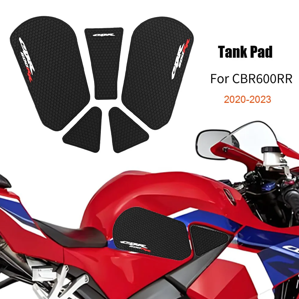 

For Honda CBR600RR CBR 600RR 2020-2023 Motorcycle accessories Non-Slip Side Fuel Tank Stickers Pad Rubber Sticker