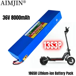 10S3P 36V 8.0Ah Electric Scooter Battery Kugoo M2, S1, S2, S3, S3 Pro Li-ion Battery 500W High Power Large Capacity with BMS