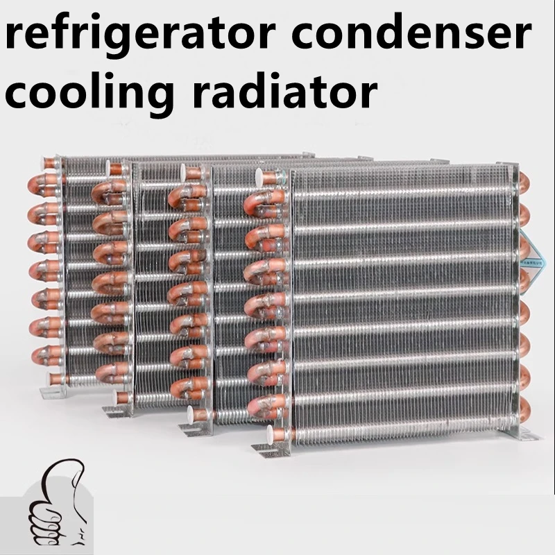 Refrigerator Condenser Cooling Radiator Air Cooling Heat Exchanger /Radiator for condenser/Copper Tube Heat Exchanger