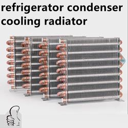 Refrigerator Condenser Cooling Radiator Air Cooling Heat Exchanger /Radiator for condenser/Copper Tube Heat Exchanger