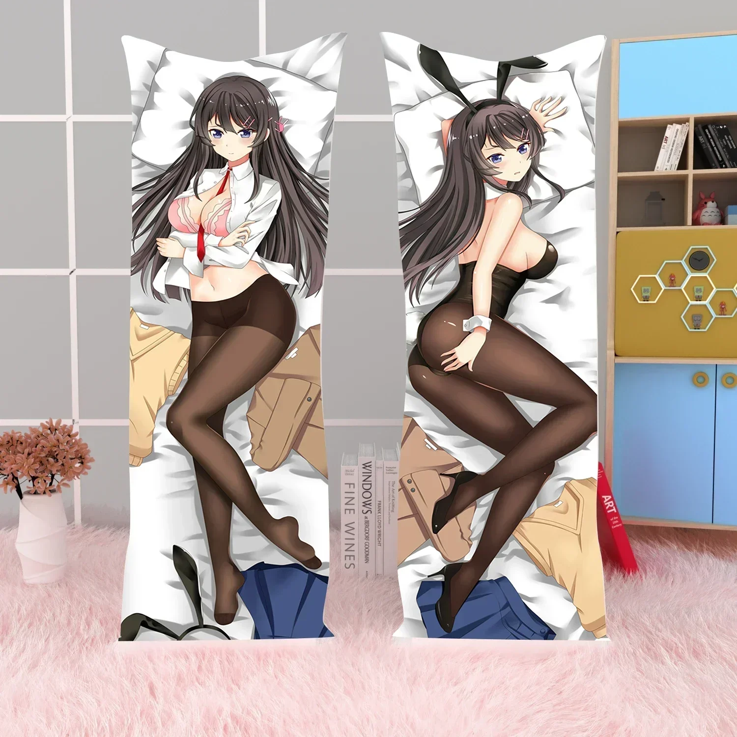 Anime Game Seishun Buta Yarou Sakurajima Mai Dakimakura Poszewka na poduszkę Poszewka na poduszkę Otaku Poszewka na poduszkę