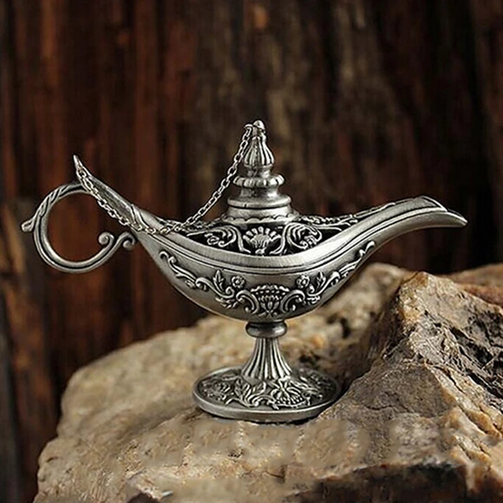 1pc chaud Aladdin magique génie lumière OiL lampe Pot Aladdin lampe superbe décoration