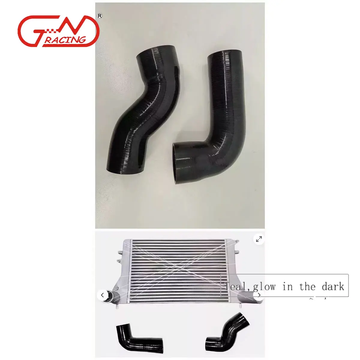 Silicone Intercooler Hose Fit Audi A3 VW GOLF GTI 06-10 8P 2.0T TURBO MK5 FMIC