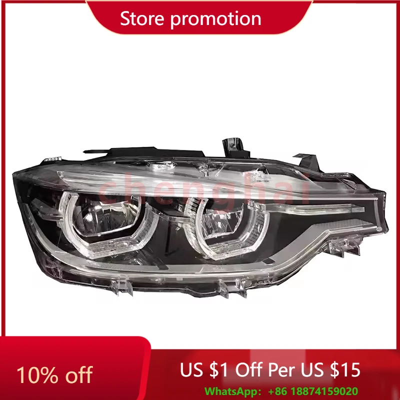 

Светодиодные фары LED Angel Eyes F30 Фара для BMW F30 F35 318 320 325 328 330 335 2013-2015 Год для оригинального bmw F30