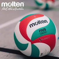 Molten V5B5000/V5M5000/V5M4500 Tamaño 5 Pelota de voleibol Pelotas estándar de alta calidad Fiesta interior al aire libre Entrenamiento Deportes Adultos