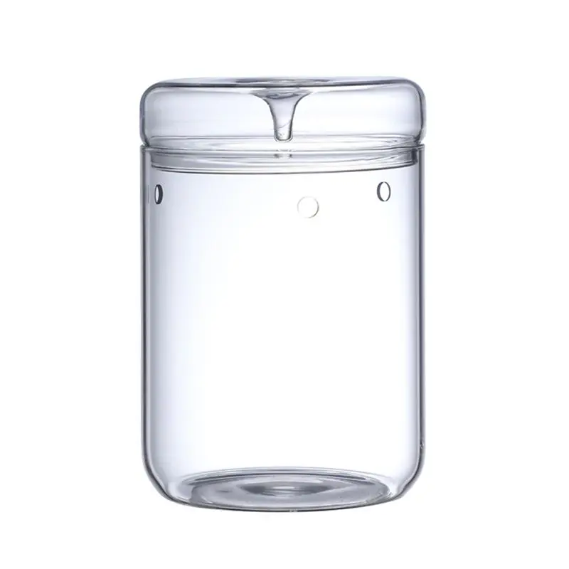 

A67P-Стеклянный террариум с микропейзажем и крышкой для сбора росы, ваза для бонсай, стеклянная микроскопическая пейзажная экологическая бутылка