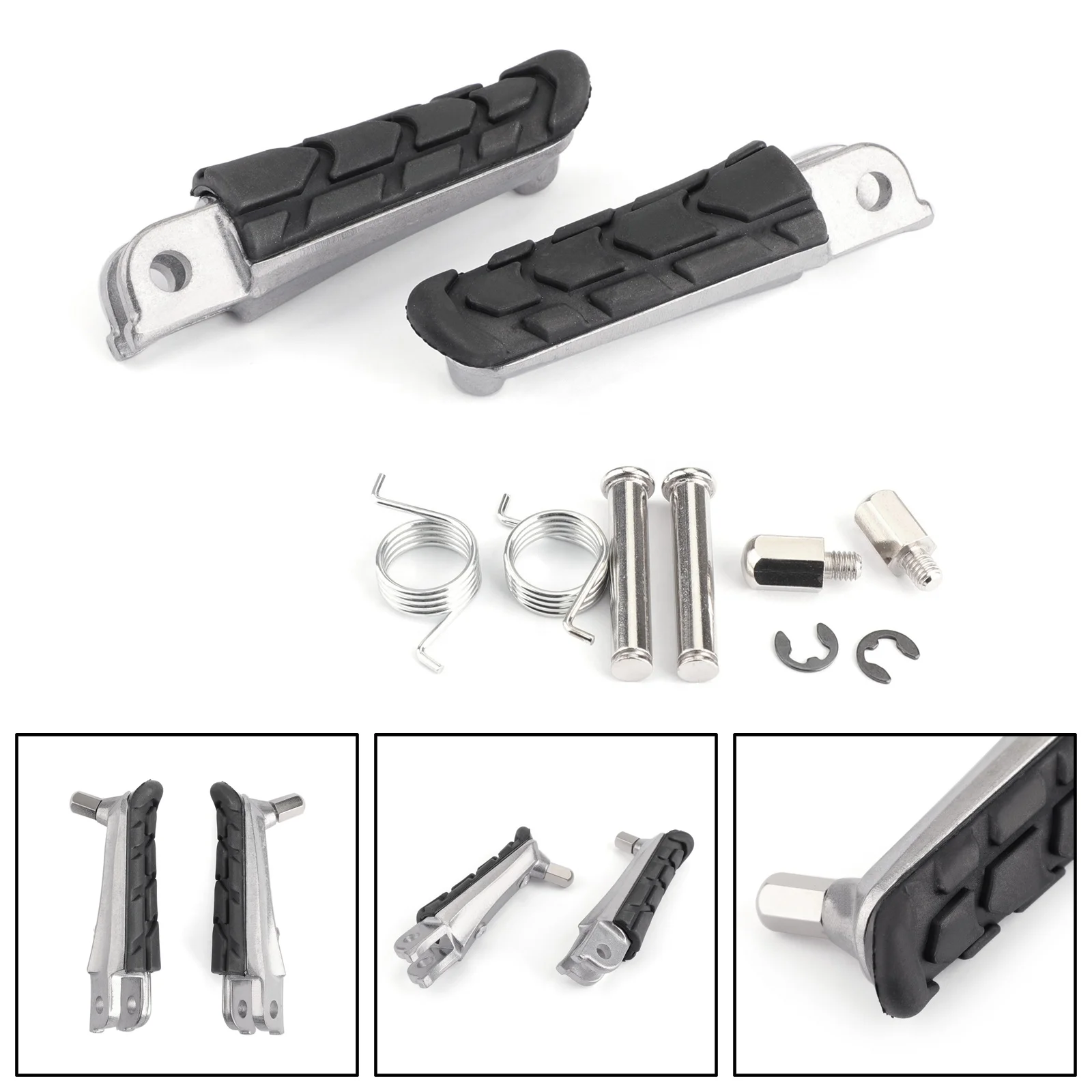 Footrest Motorcycle Pegs For Honda CB250 HORNET 250 600 CBR600F CB600F NC700 Front Foot Pegs
