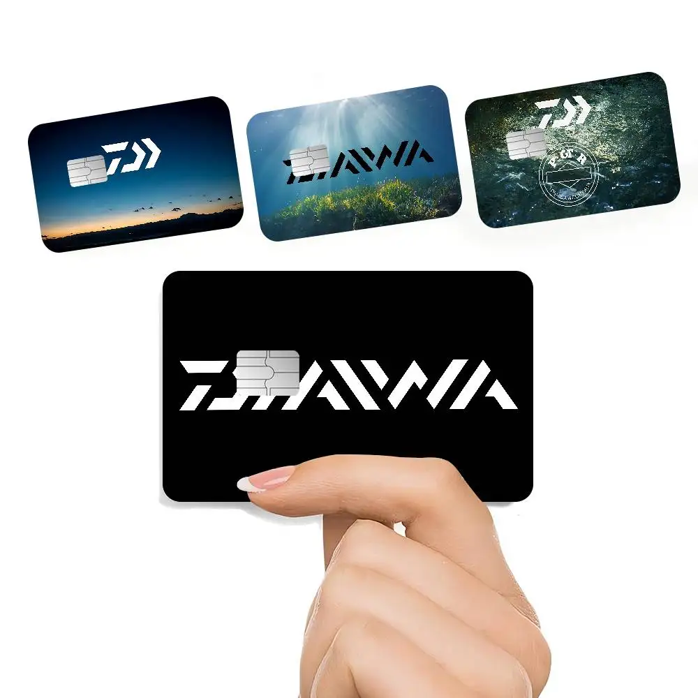 D-Daiwa Fishing 100% Hot Sale Amine Credit Debit Bank Card Bus Card Film Skin Sticker view 3
