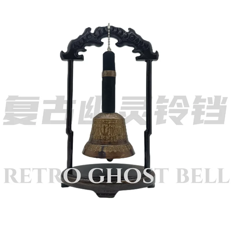 Retro Ghost Bell (Remote Control) Magic Tricks Spirit Bell Prediction Magia Close Up Stage Illusions Gimmicks Mentalism Props