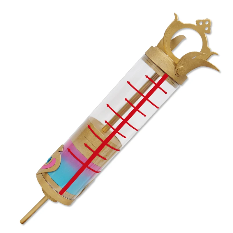 Sigewine Cosplay Syringe Bubble machine Prop Game Genshin Impact Costume Accessory Halloween Role-play Props