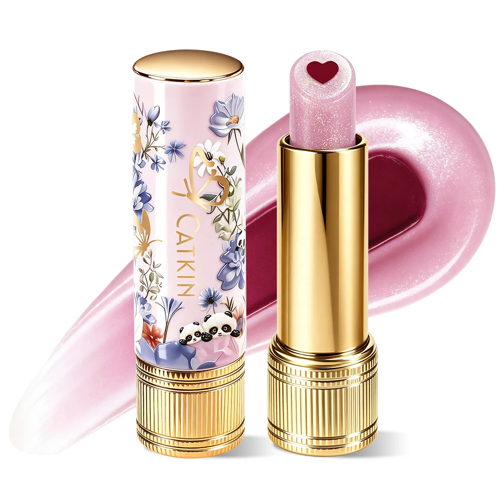 CATKIN Whiffle Dance Getönter Lippenbalsam Fester Lipgloss Feuchtigkeitsspendender Wasseriger Farbiger Jelly Love Langanhaltend