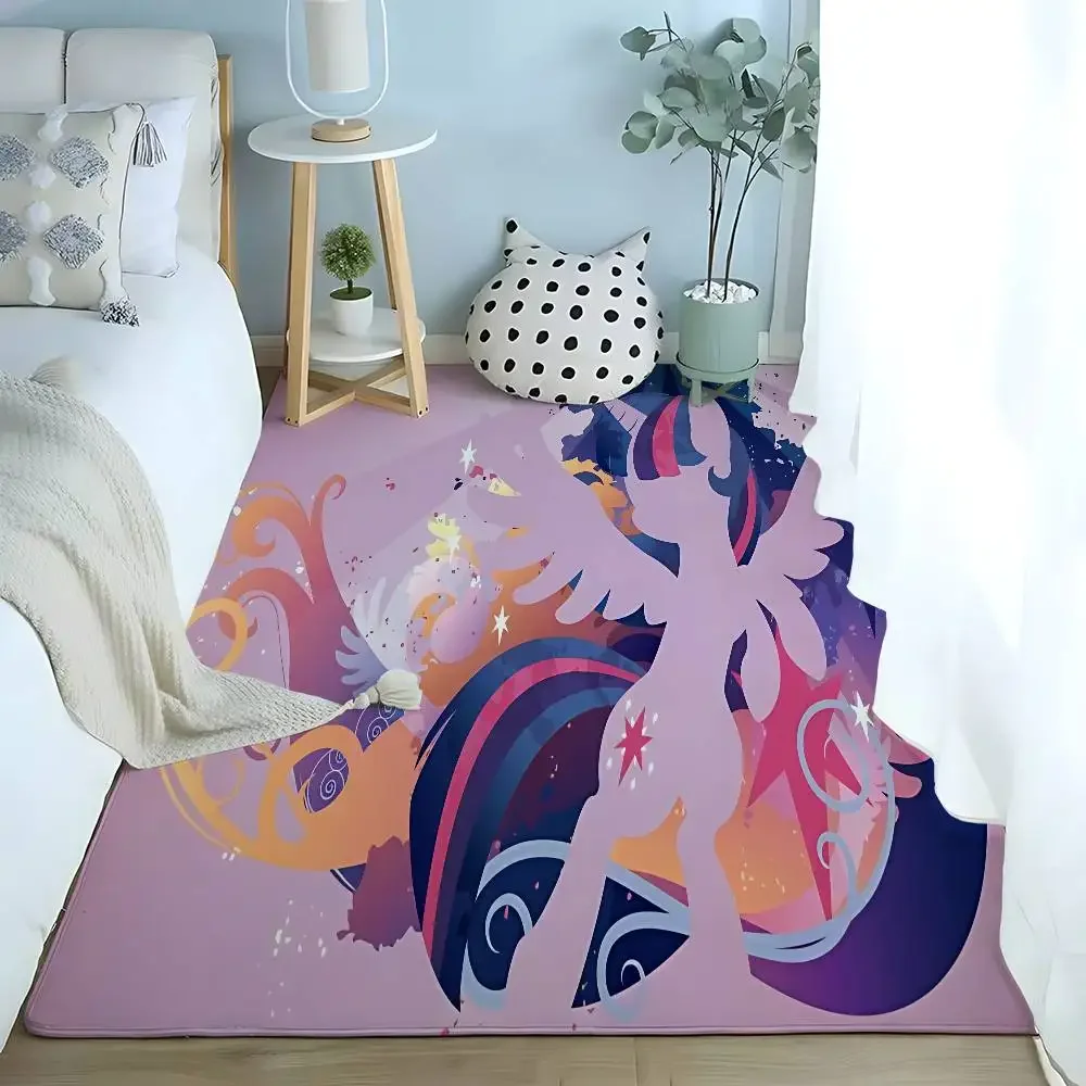 T-Twilights Sparkles Floor Mats Home Laundry Rug Carpet For Living Room Decor Lounge Area Anti-slip Foot Mat Entrance Doormat