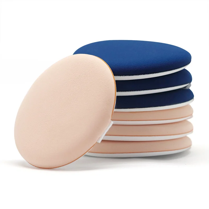 وسادة هوائية منفوخة الخطمي لا تأكل البودرة، أداة مكياج رطبة وجافة فائقة النعومة، مجموعة منتفخة إسفنجية