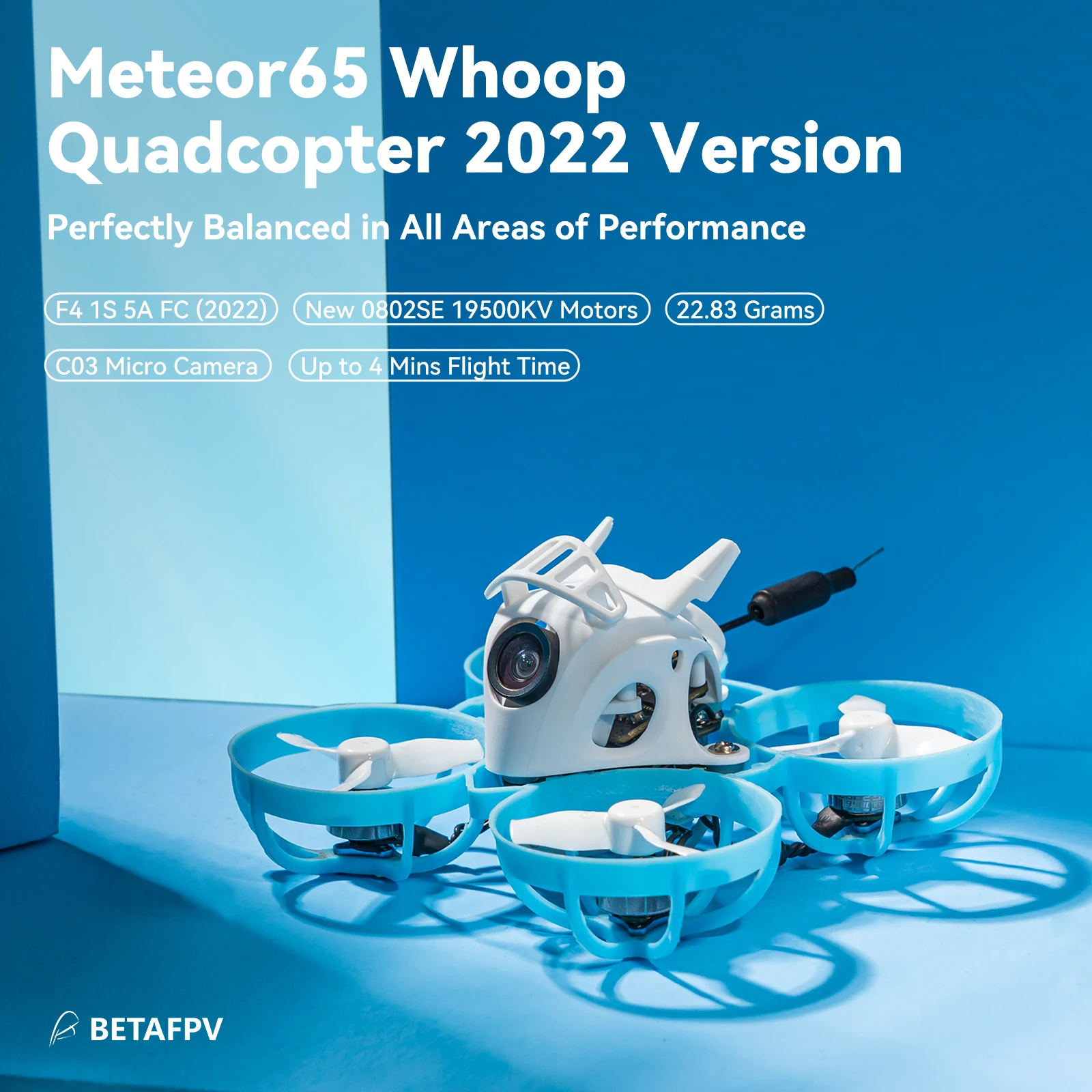 BETAFPV Meteor65 /Meteor65 Pro Brushless Whoop Quadcopter (2022)