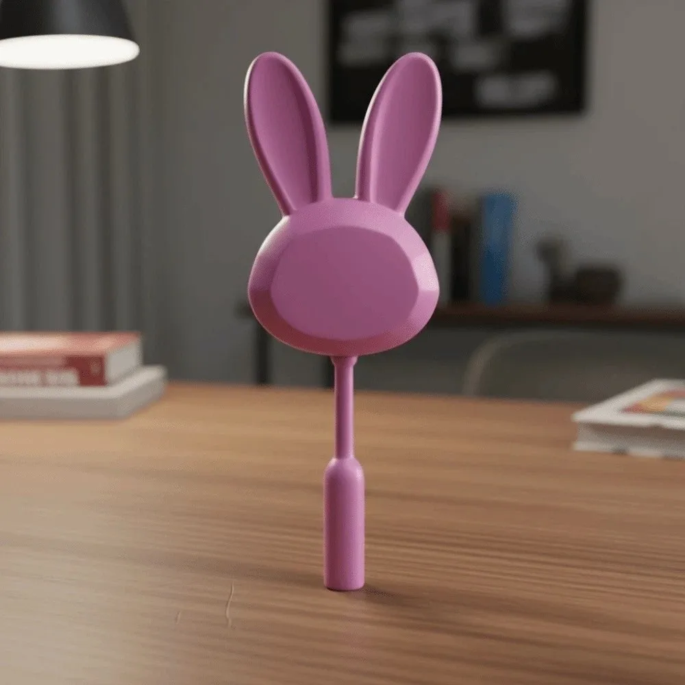 

Креативный 3D-печатный держатель для карт в виде волшебной палочки: портативный, радужный, в виде кролика, милый и забавный, для фиксации кредитных карт