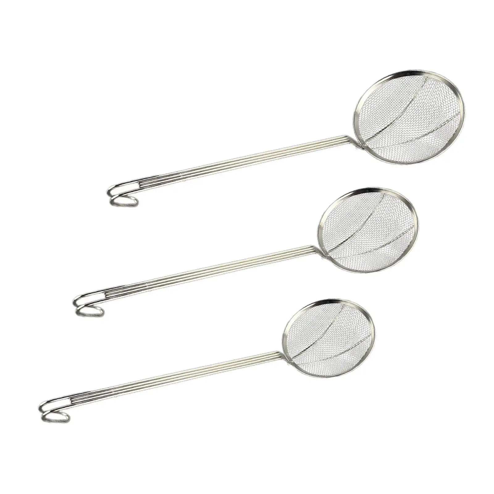 

Ситечко Ложка Многоцелевой скиммер из нержавеющей стали Ковш с мелкой сеткой Совок для жарки