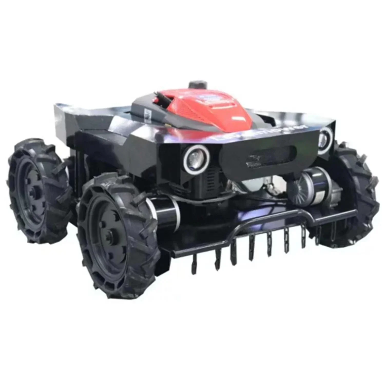 American quality Kohler engine remote control lawn mower portable robot mowing cutting grass and plants