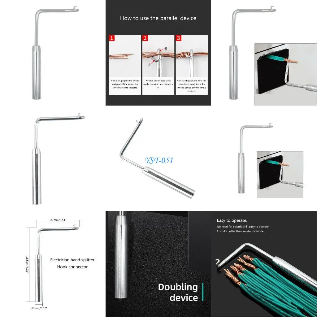 

E15A Universal Manual Wire Twisting Tools Wire Twisters Tool for DIY Enthusiasts