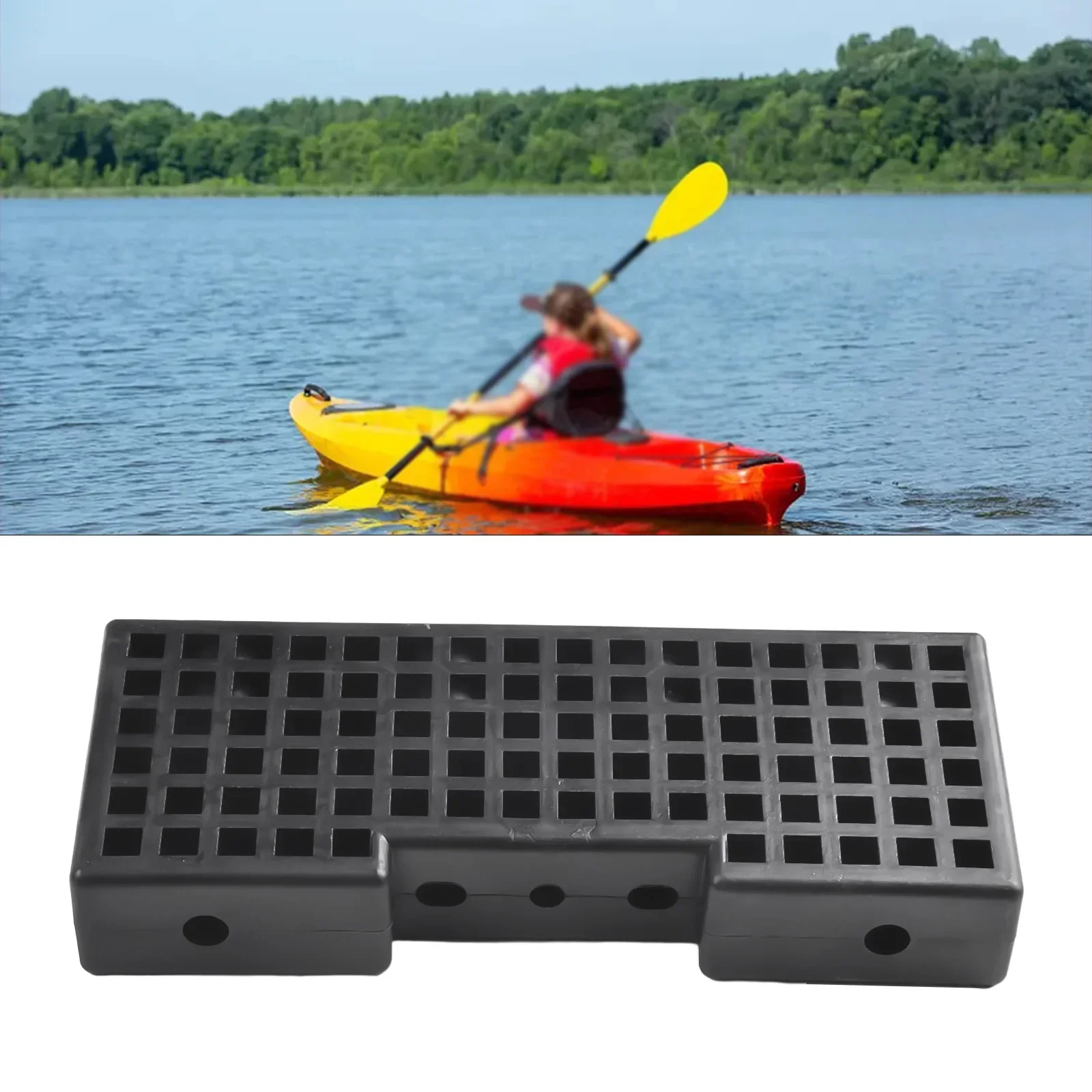 

Fishing Boats Motor Block Plate Kayak Trolling Motor Block Board Mount Boat Accessories Canoe Boat Lightweight