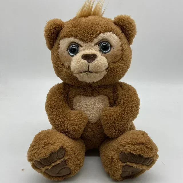 25cm Furreal Cubby Friends Interactive Plush Toys Children The Curious Bear Pet Cute Anime Stuffed Animals Girls Christmas Gifts