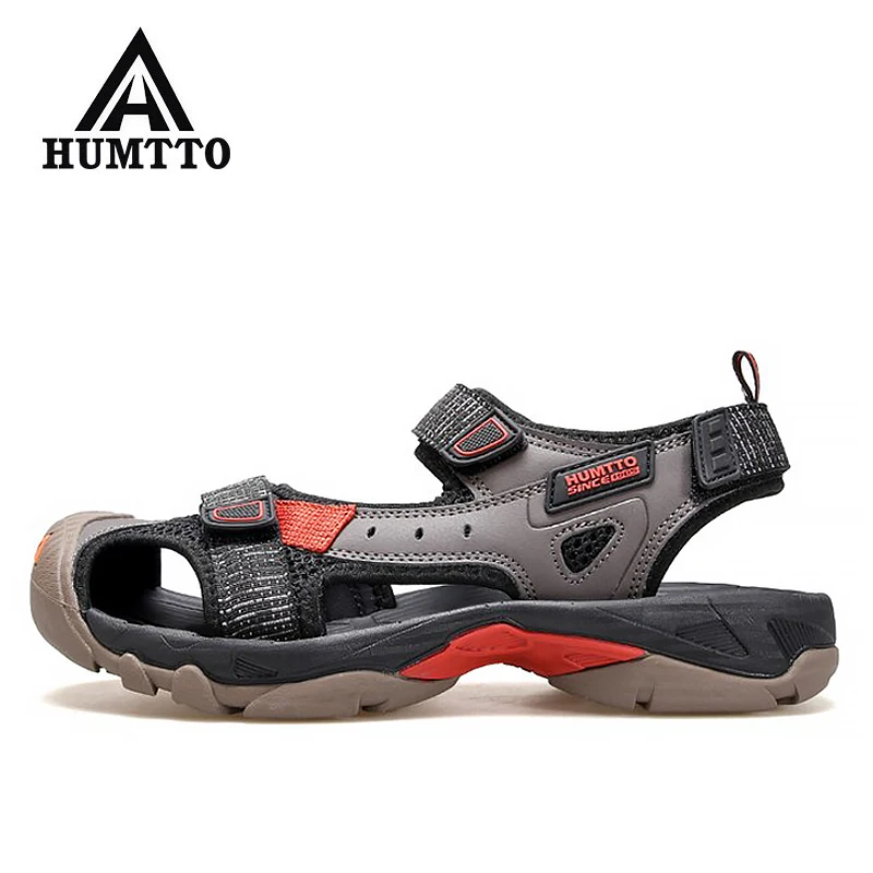 HUMTTO Sandal Hiking Sepatu Pria Sandal Modis Wanita Luar Ruangan Sepatu Trekking Musim Panas Sepatu Air Sneakers Sejuk Sandal Pantai