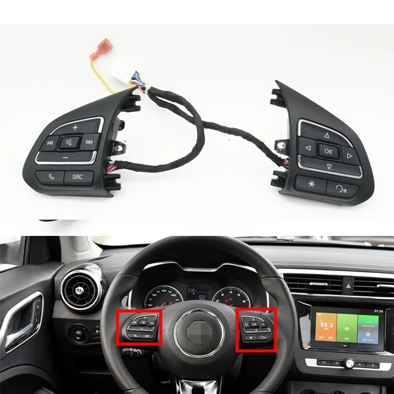 

Car Parts Interior Combination Switches Steering Wheel Button Volume Control For Chinese SAIC ROEWE RX5 MG ZS