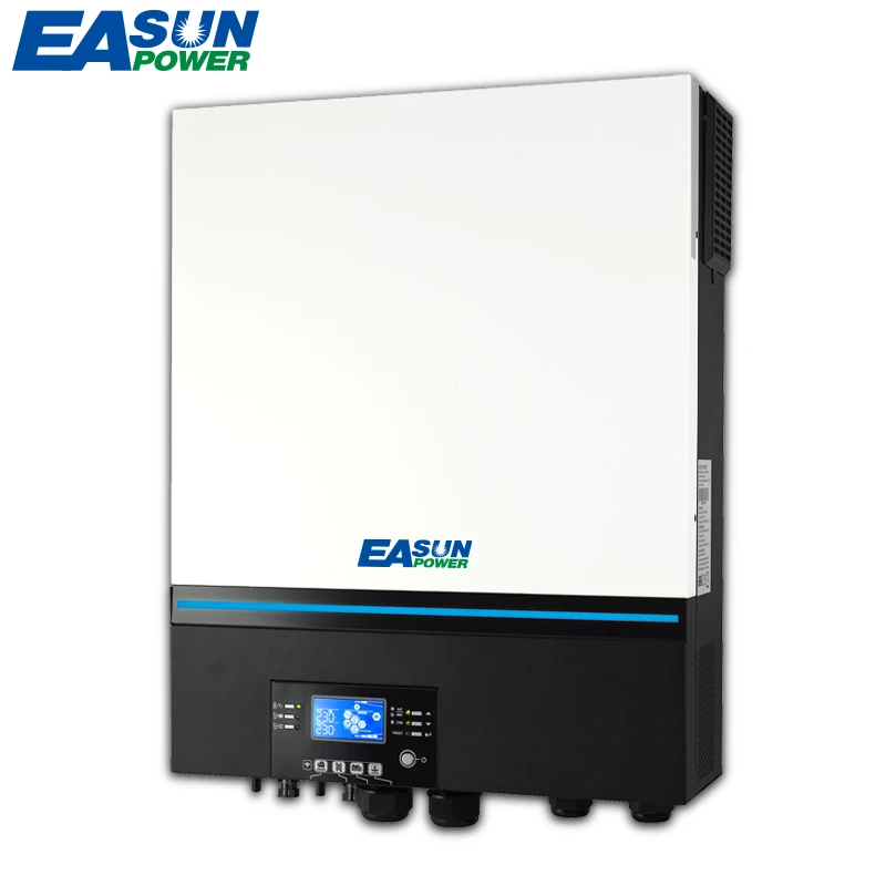 Easun Power Trend Axpert Max 11K 48V 220V 380V 11kw 150a Twee Mppt Dubbele Output Solar Hybride Omvormer