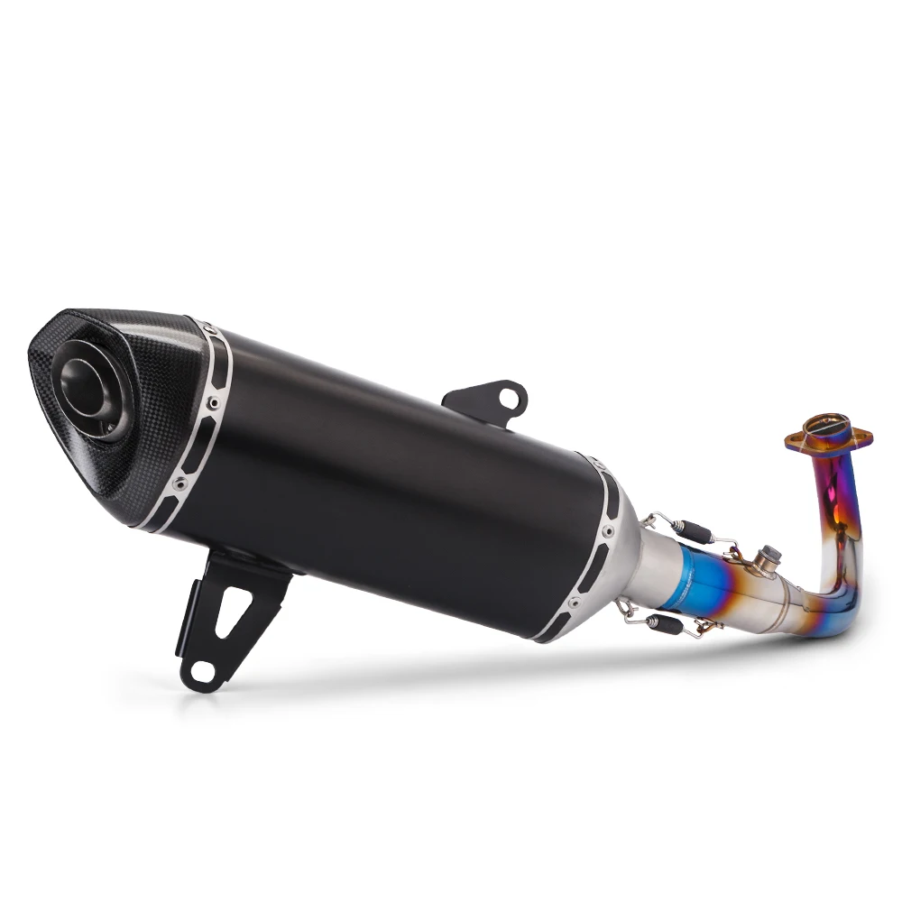 

For XMAX300 XMAX250 Motorcycle Exhaust Full set System Muffler pipe tube 51mm Exhaust Muffler motorcycle Exhaust Muffler