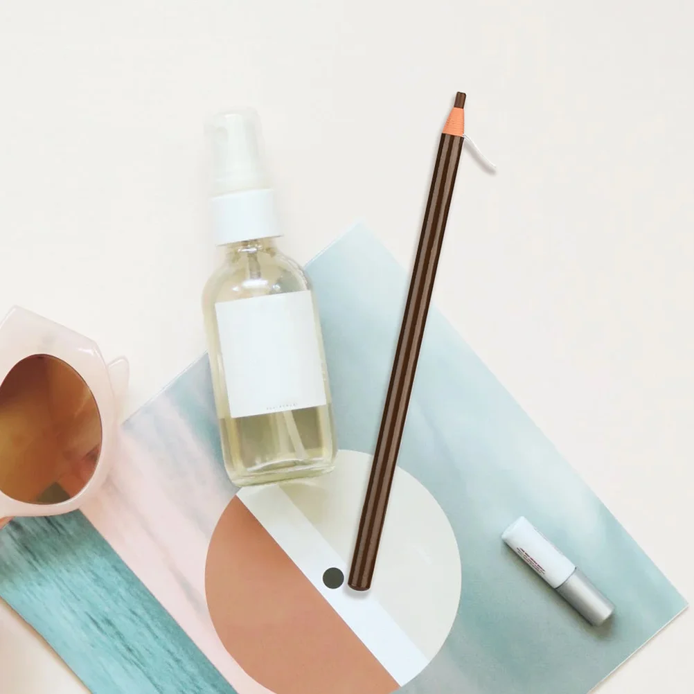 Wasserdichter Augenbrauenstift, zerreißbarer Kern, dunkelbraun, braun, grau, Farben, einfache Skizze, Augenbrauen-Make-up-Werkzeuge, langlebiger Augenbrauenstift